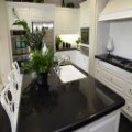 Pure Black Quartz Kitchen Countertops | Pure Black Quartz Countertops China | Affordable Quartz Countertops
