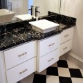 Hospitality Nero Marquina Marble Vanity Tops | Hotel Marble Vanity Tops China | Affordable Countertops