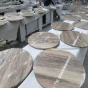 Four Seasons Marble Coffee Tops | Silver Travertine Tops China | Affordable Marble Tops