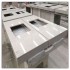 Carrara White Quartz Vanity Tops for Hotel Doubletree | Quartz Vanity Tops | Global Stone